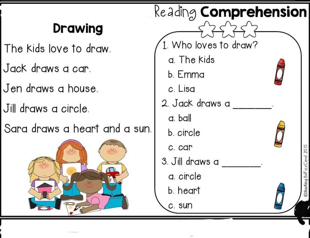 Reading Comprehension: Drawing