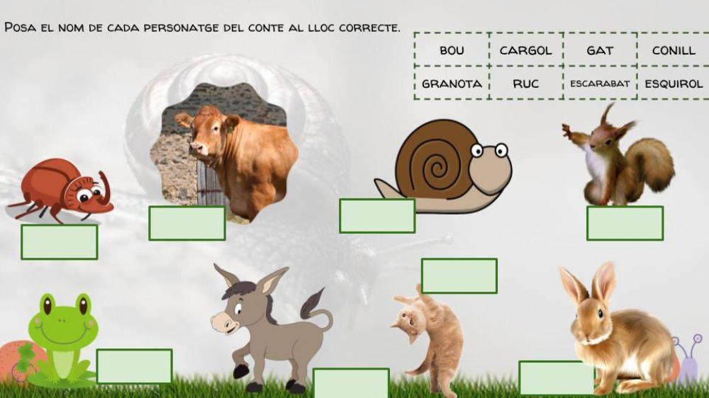 Personatges del conte.