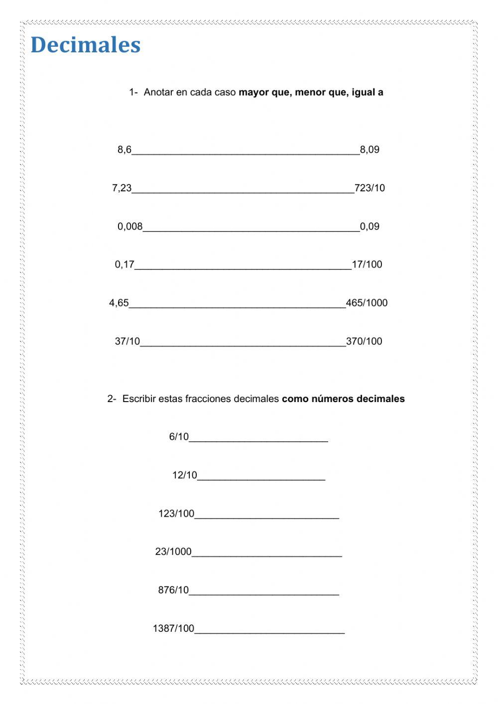 Decimales