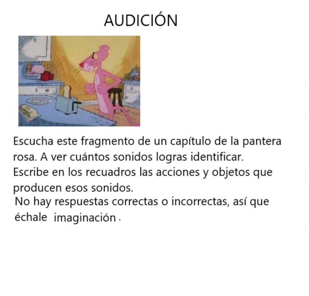 Audición La Pantera Rosa