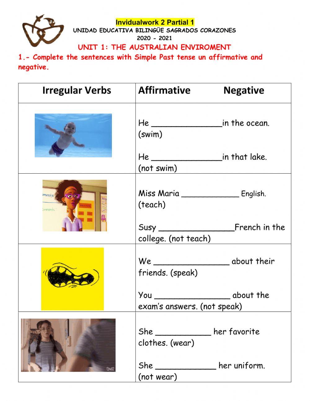 Individual Work 2 Partial 1 Language 5th