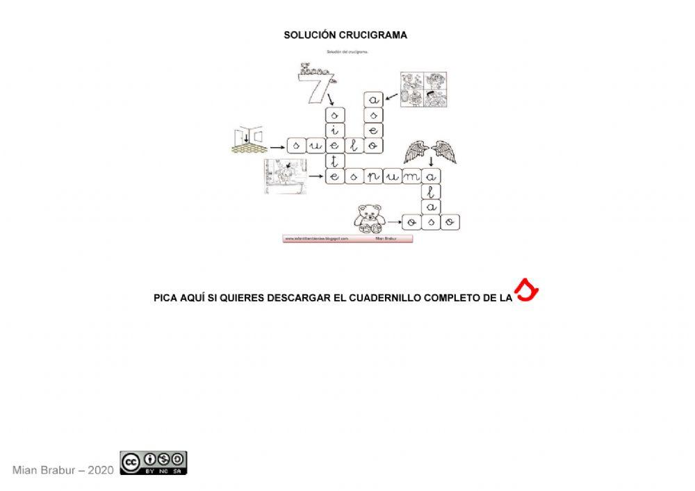 CUADERNO 5 DE LECTOESCRITURA - LETRA S