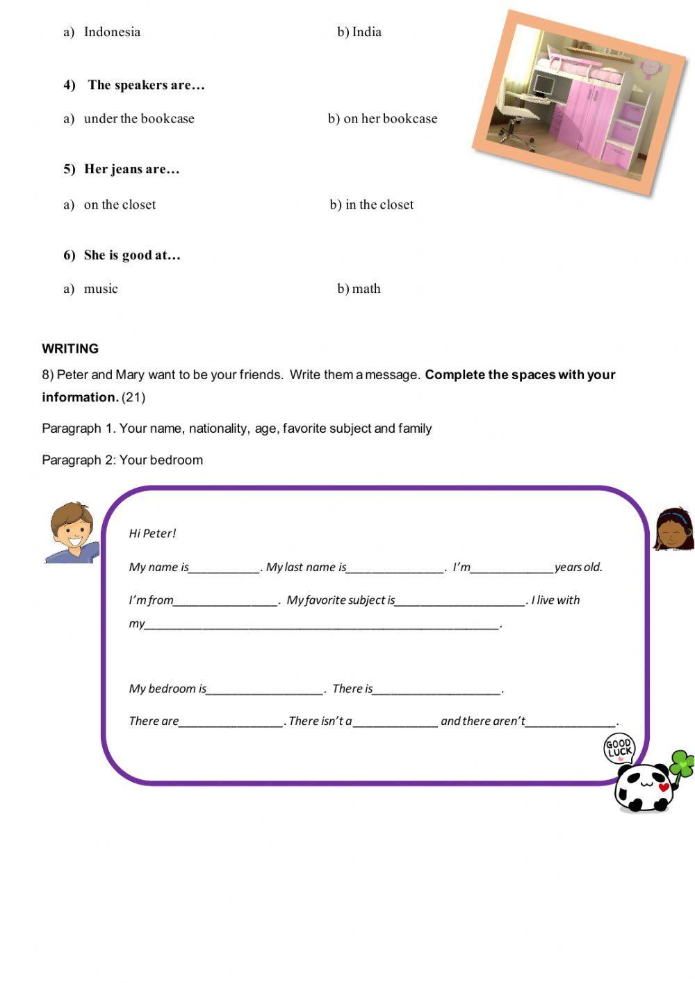 Test 2 - 1st JUNIORS