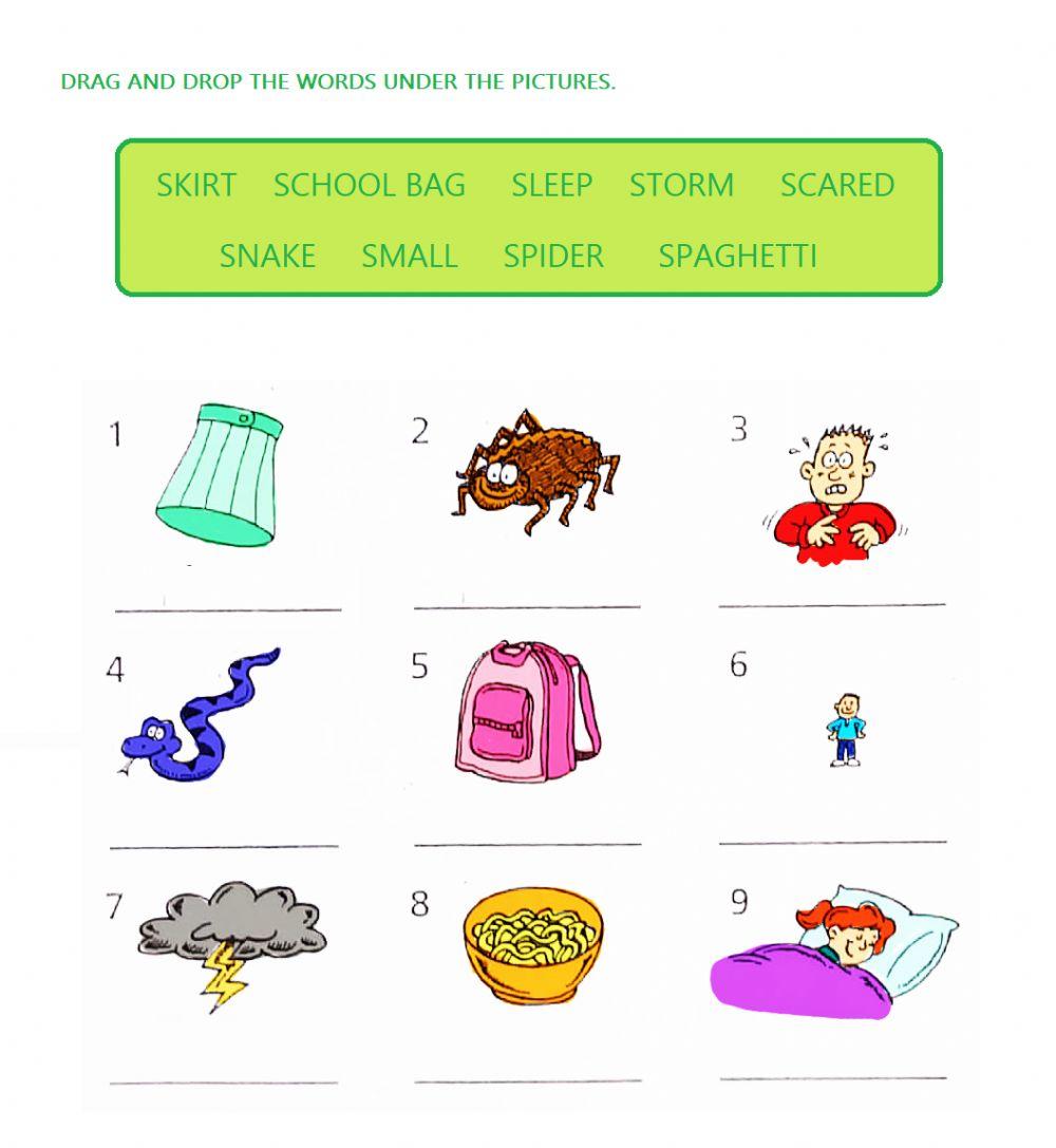 Words with 's' sound