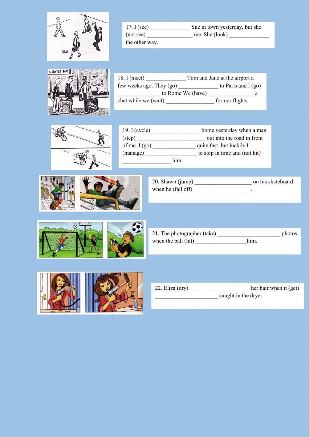 Simple Past or Past Continuous