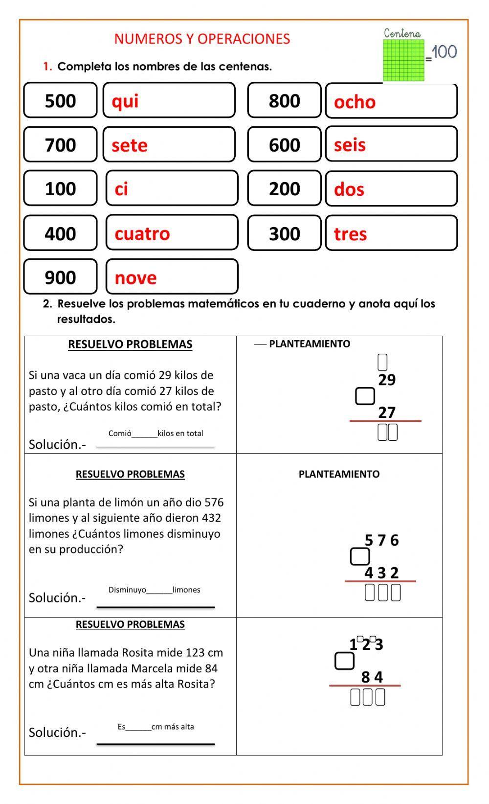 Problemas matematicos