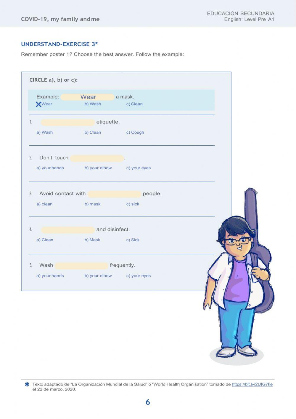 COVID-19, my family and me