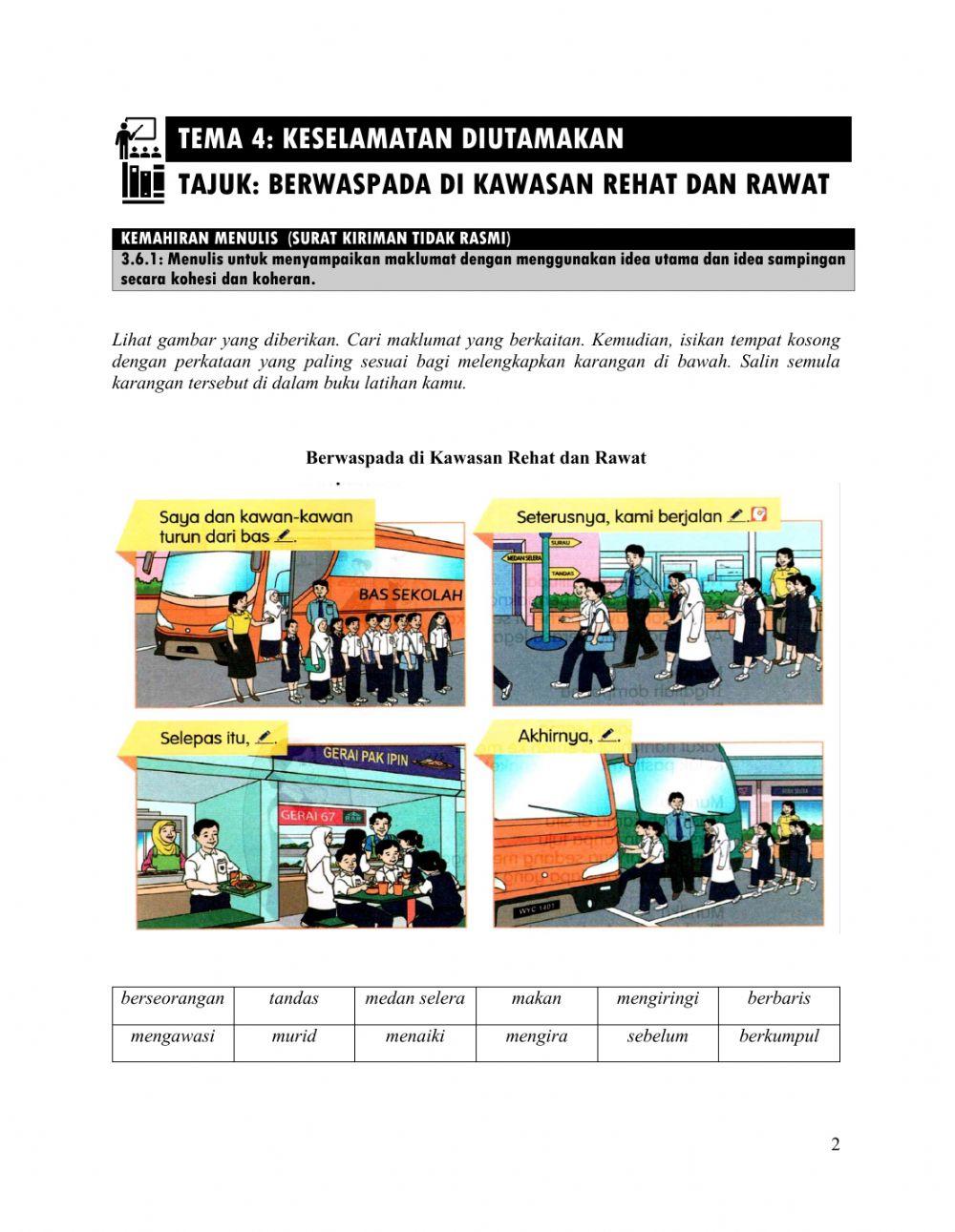 Tema 4 : Keselamatan Diutamakan