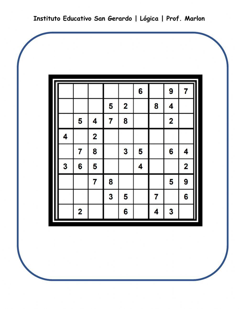 Sudoku Muy Fácil