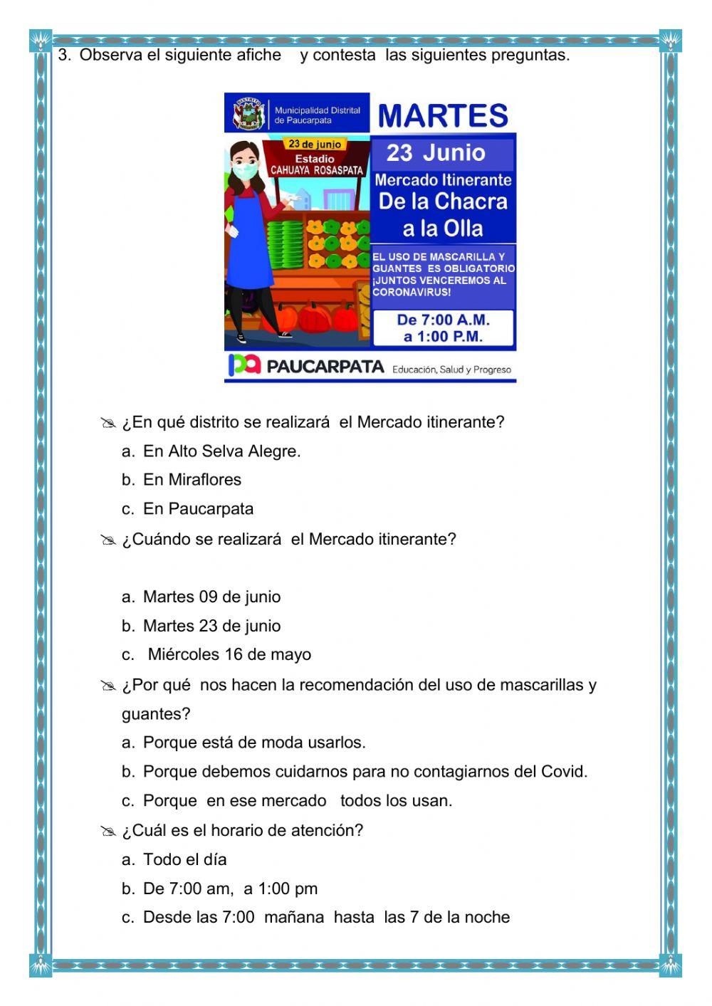 Evaluación de comunicación