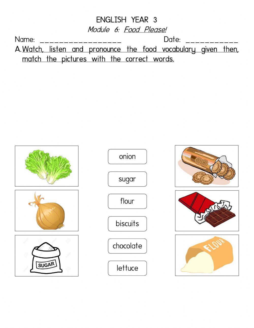 Module 6: Food Please!