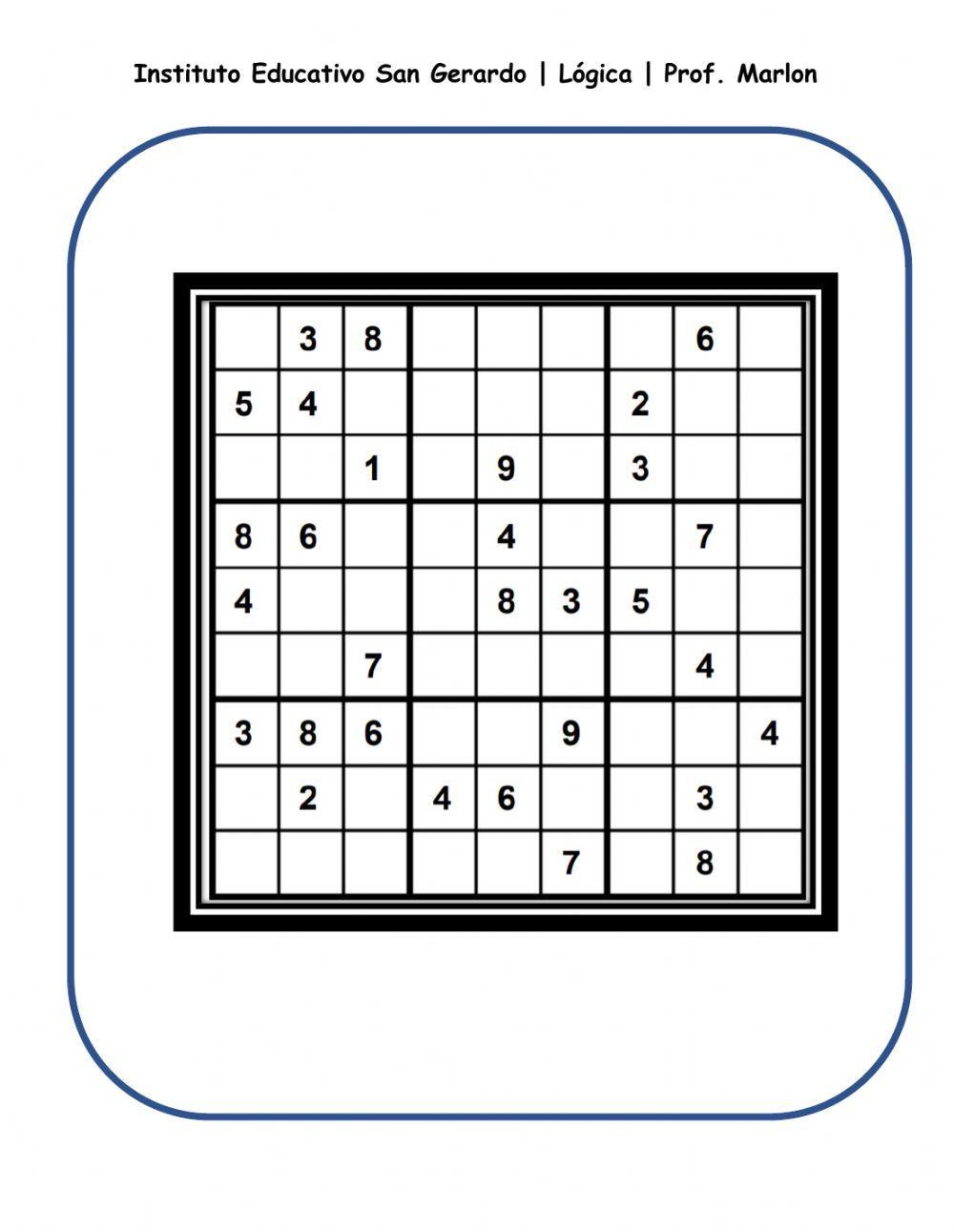 Sudoku Dificil