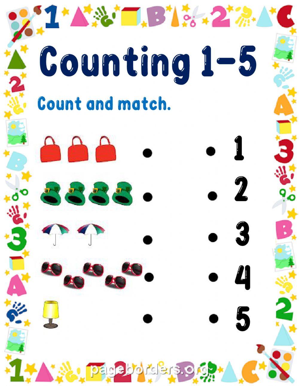 Counting 1-5