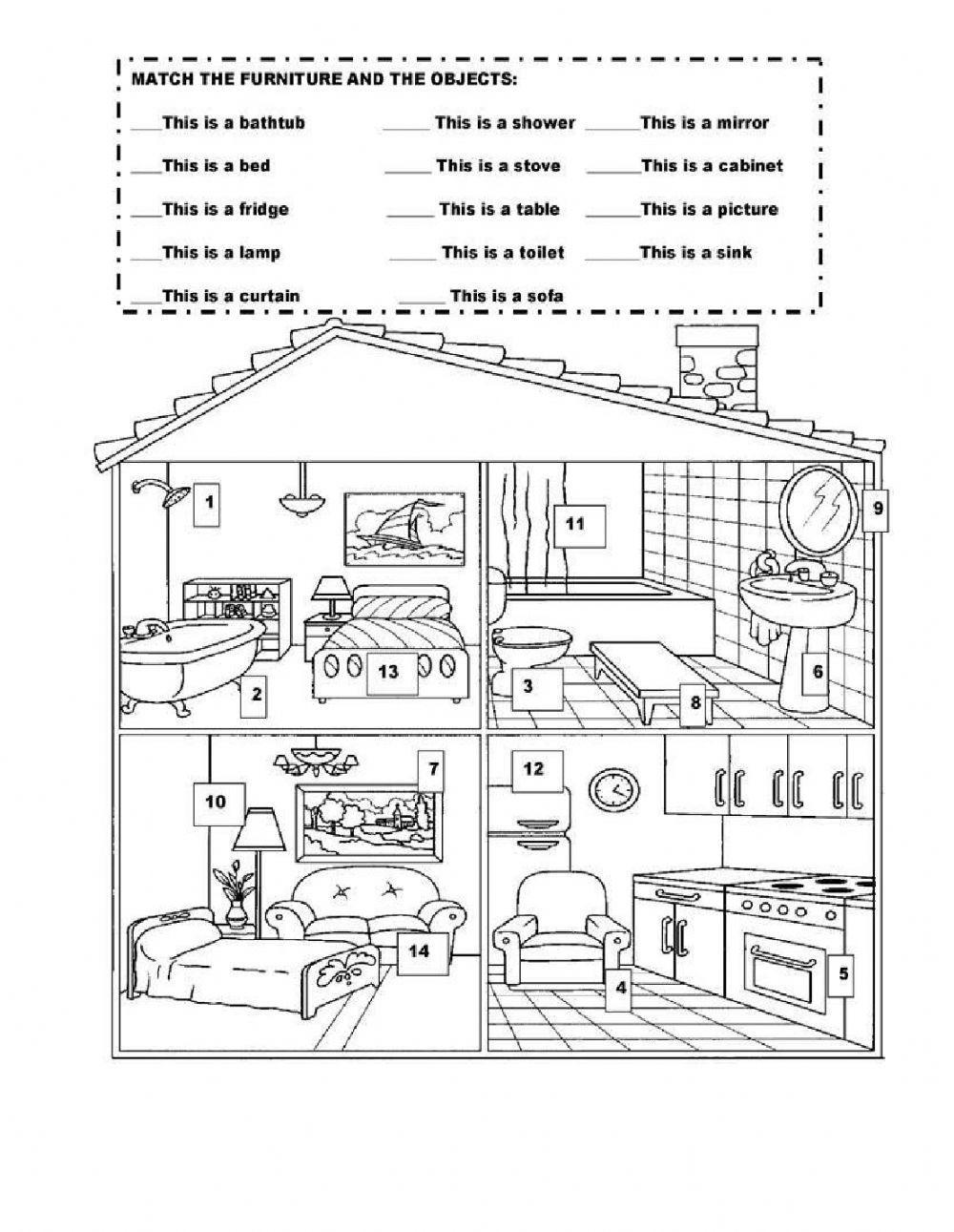 Furniture in the house