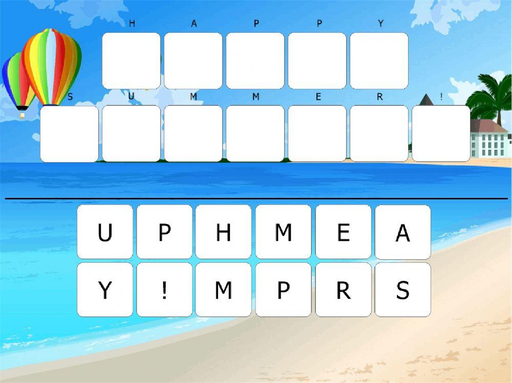 Last Day of School Activity