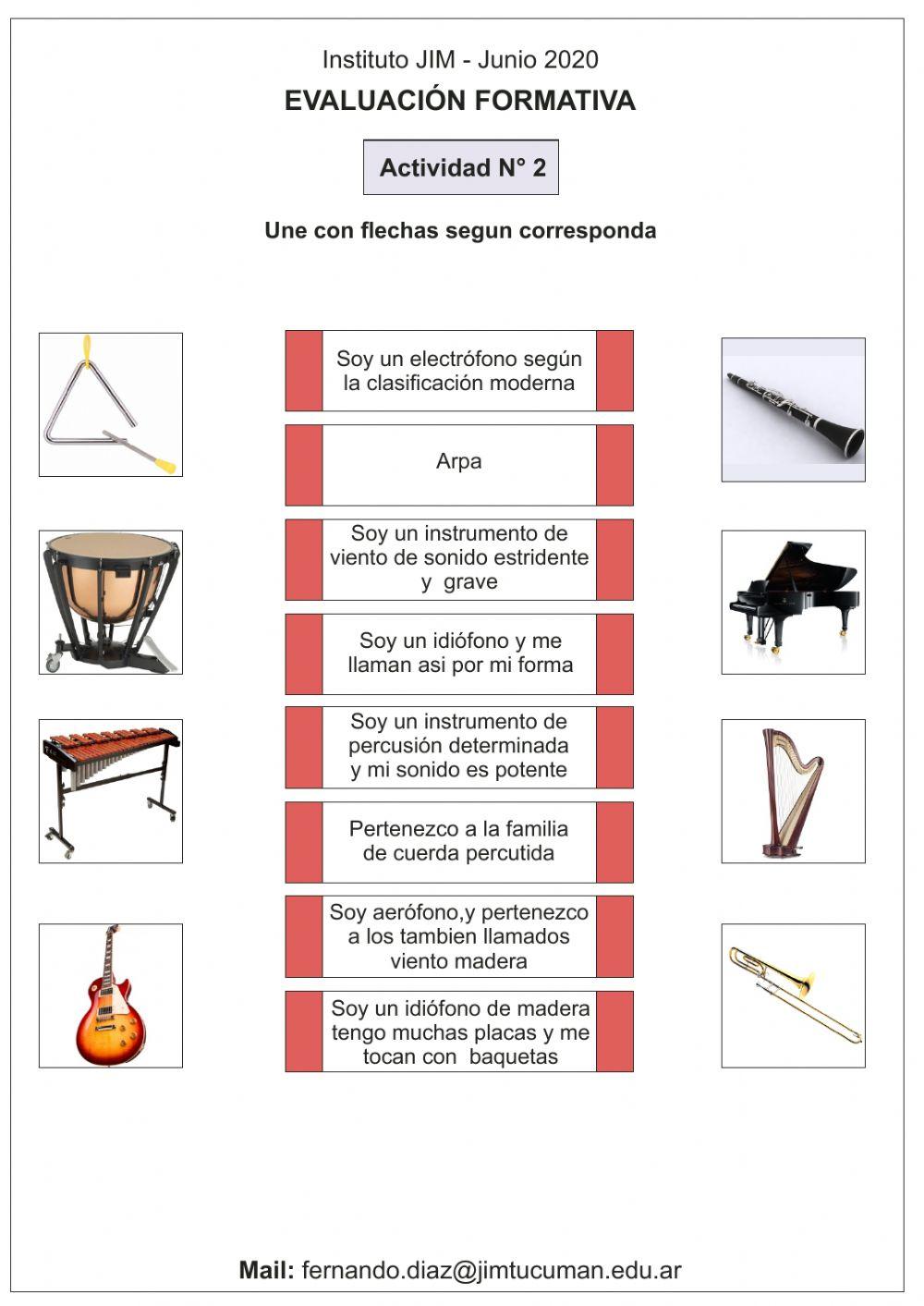 Instrumentos musicales