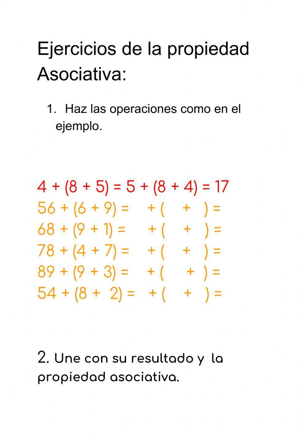 Propiedades de la suma