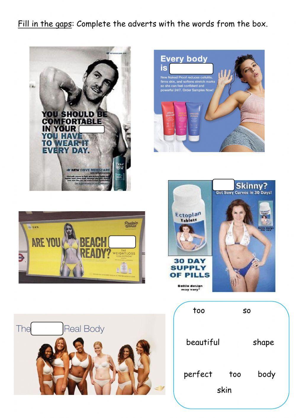 Stereotypes in adverts