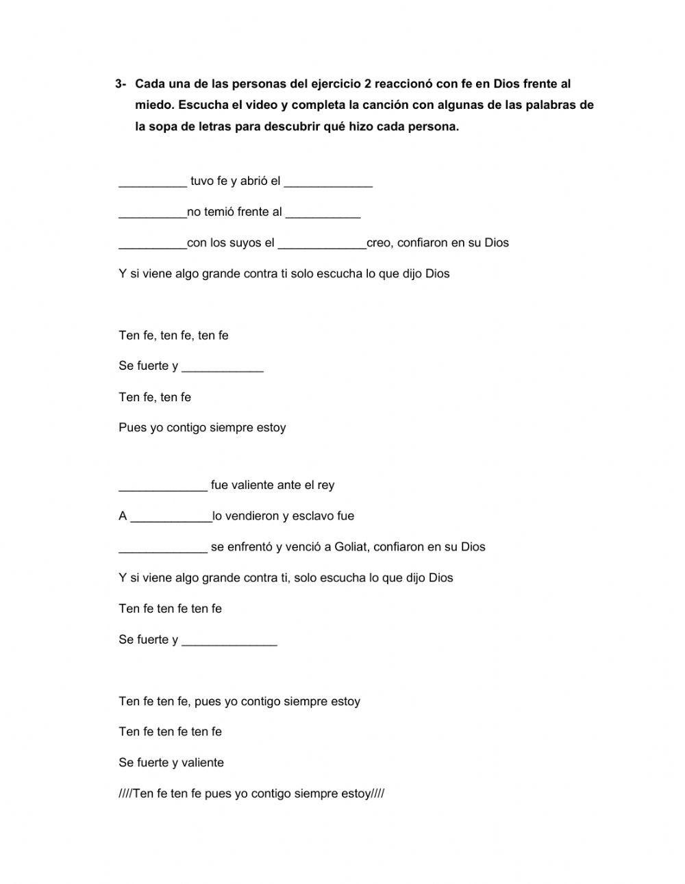 Venciendo los miedos