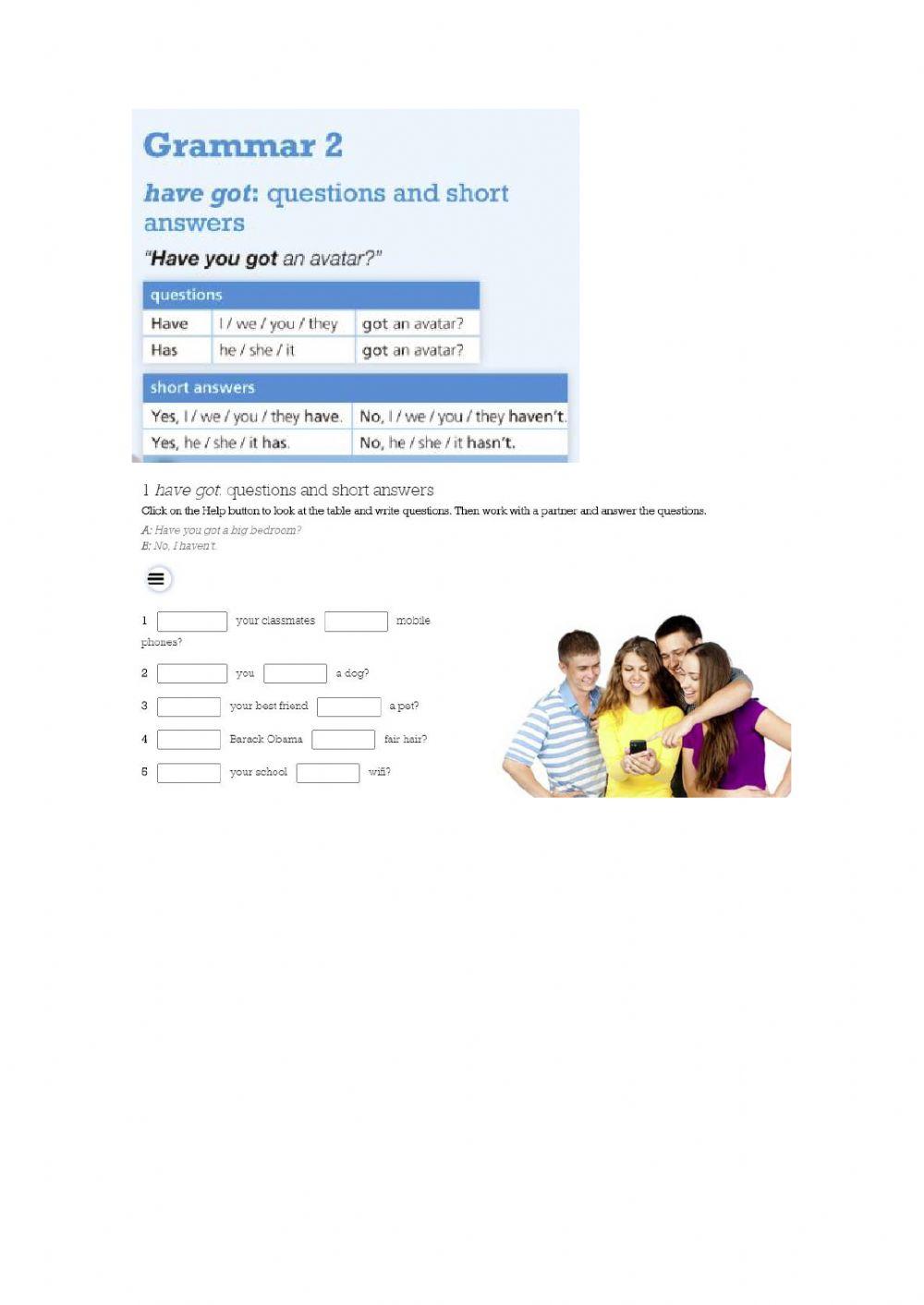 Smart planet unit 2 grammar