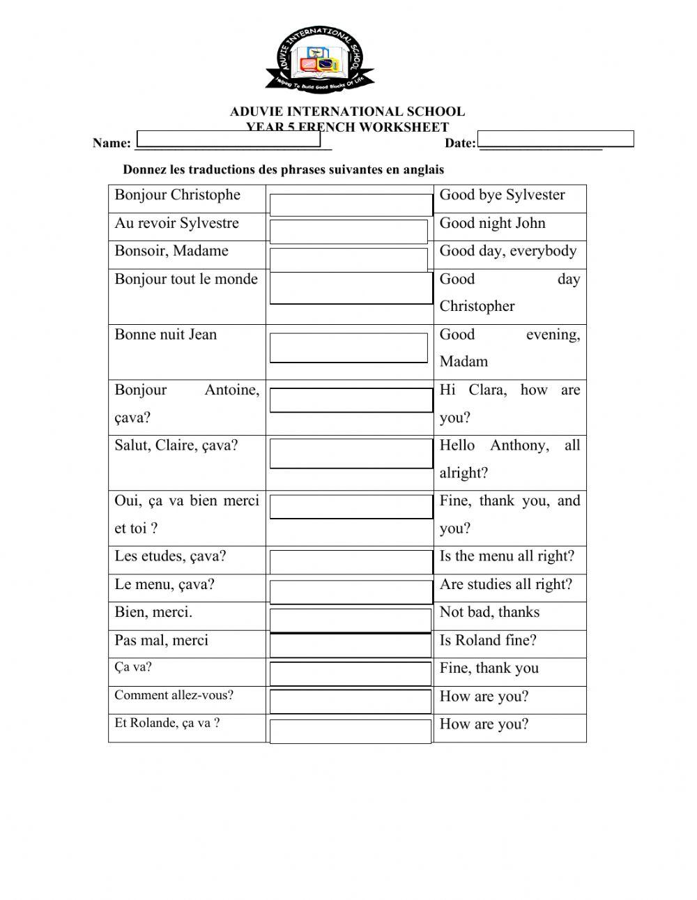 Comment saluer quelqu'un