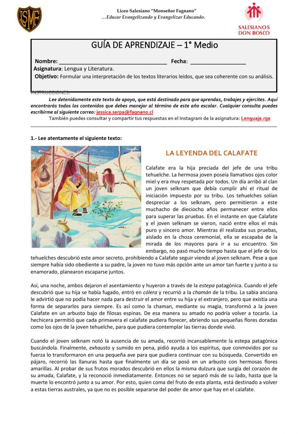 La leyenda del Calafate