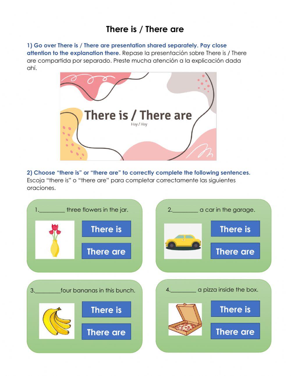 There is-There are +  Nature