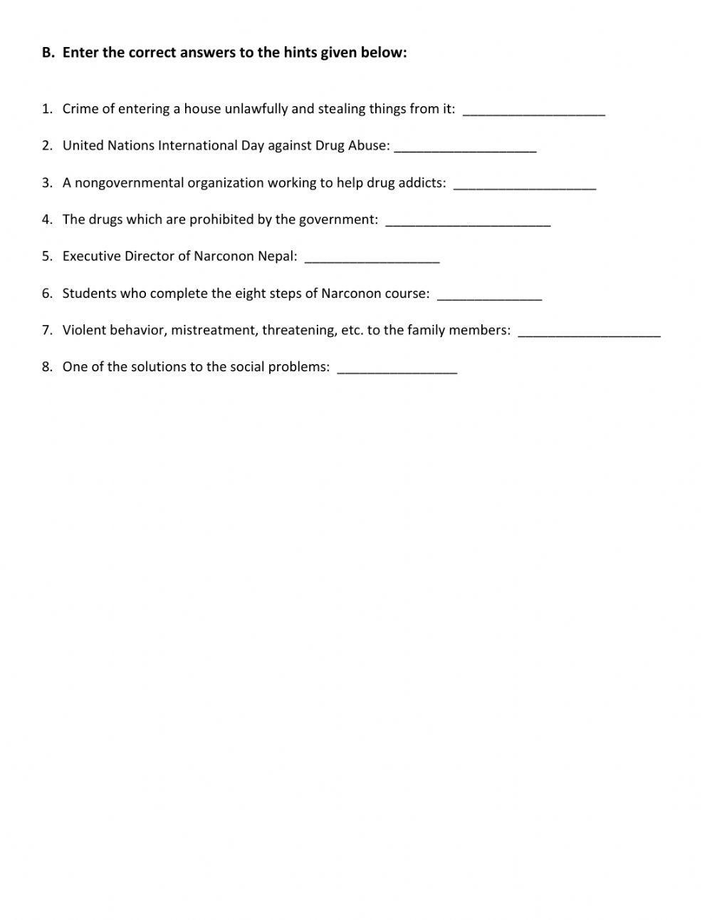 Social Problems and Solutions