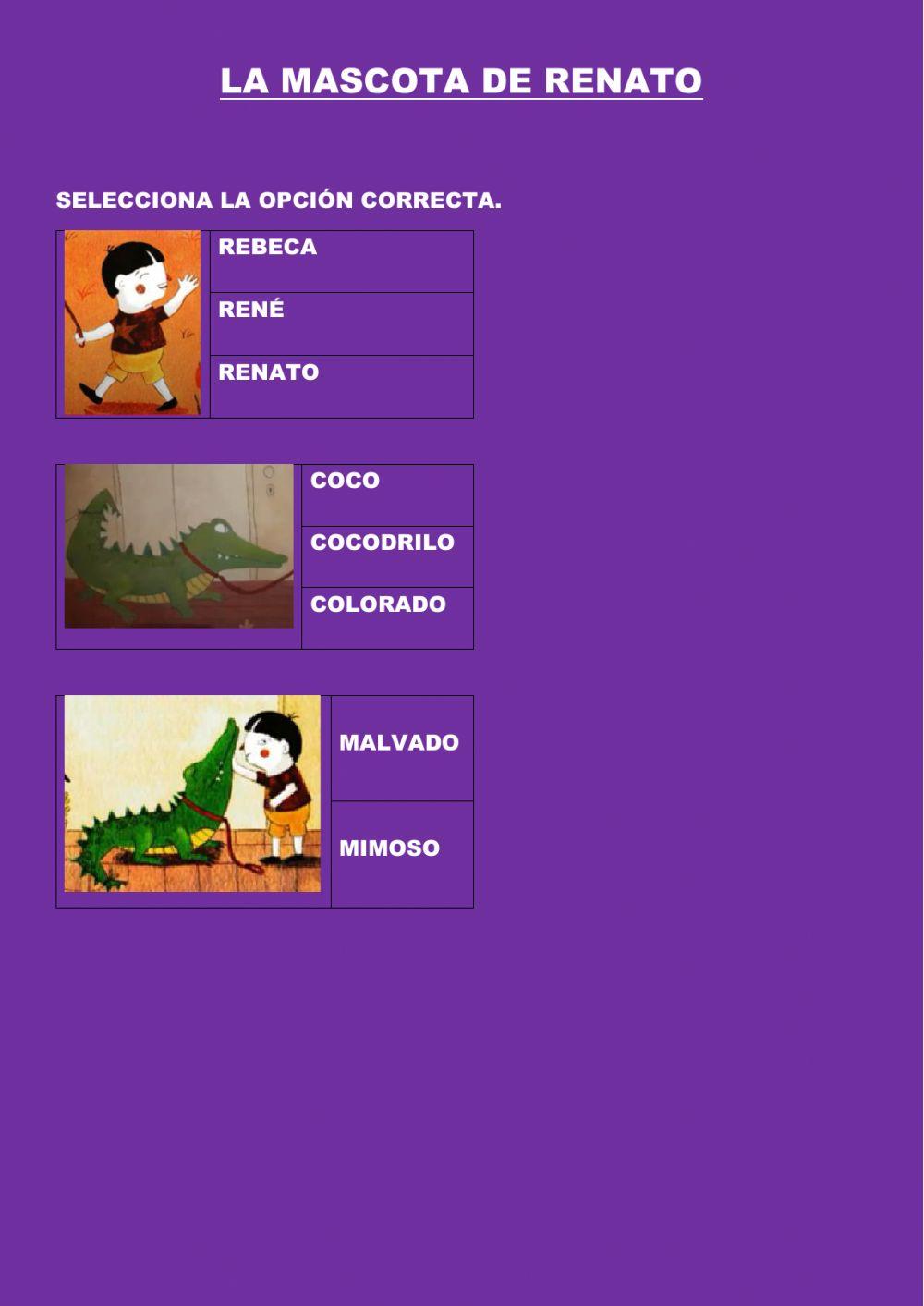 La mascota de renato