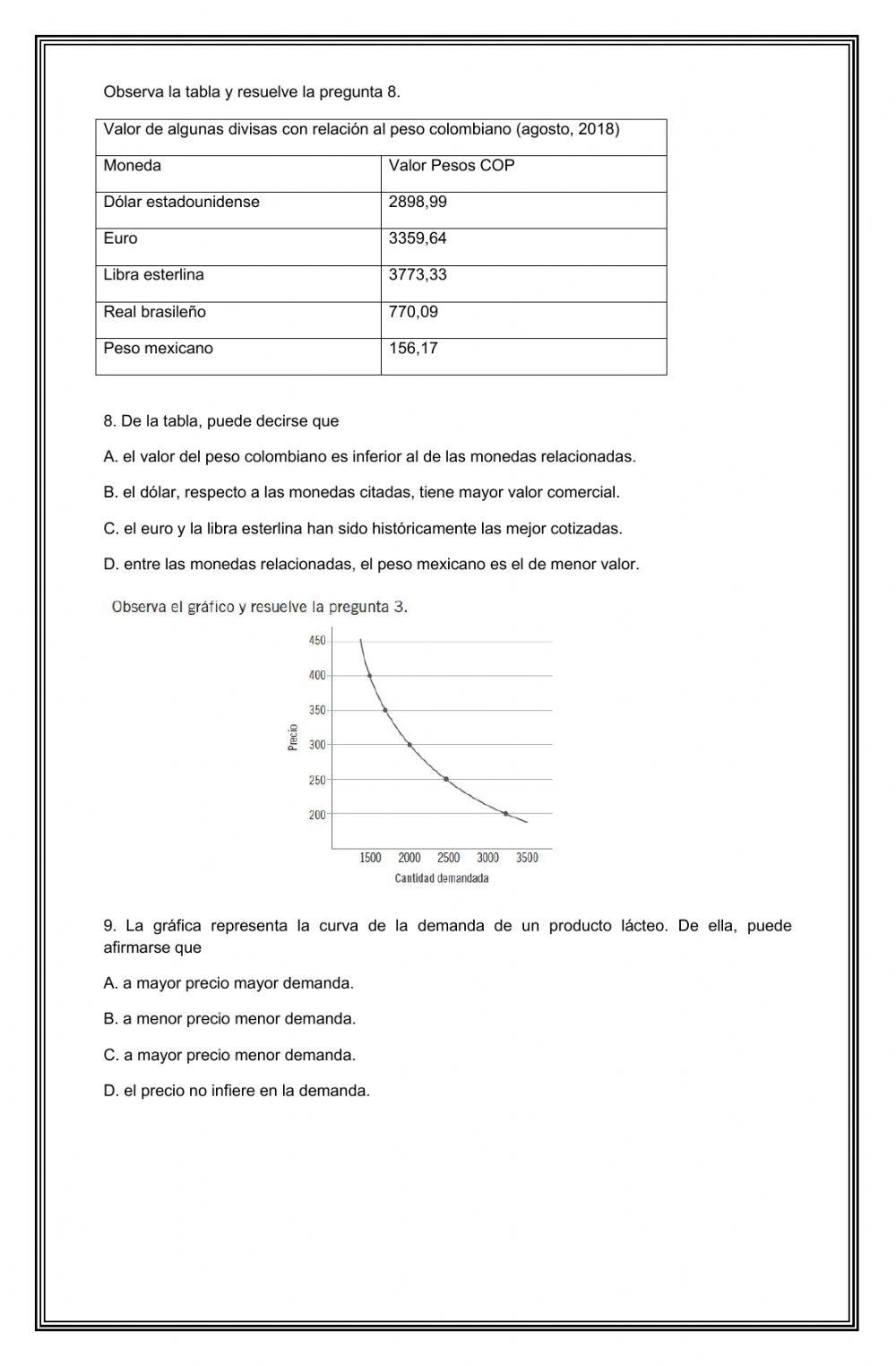 Evaluación bimensual sociales 10
