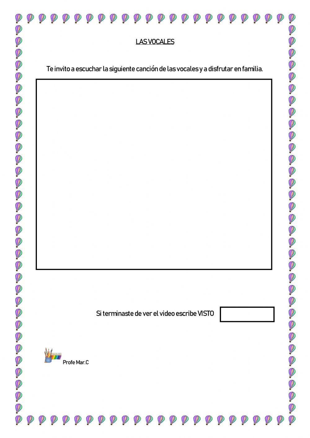 Video de las Vocales