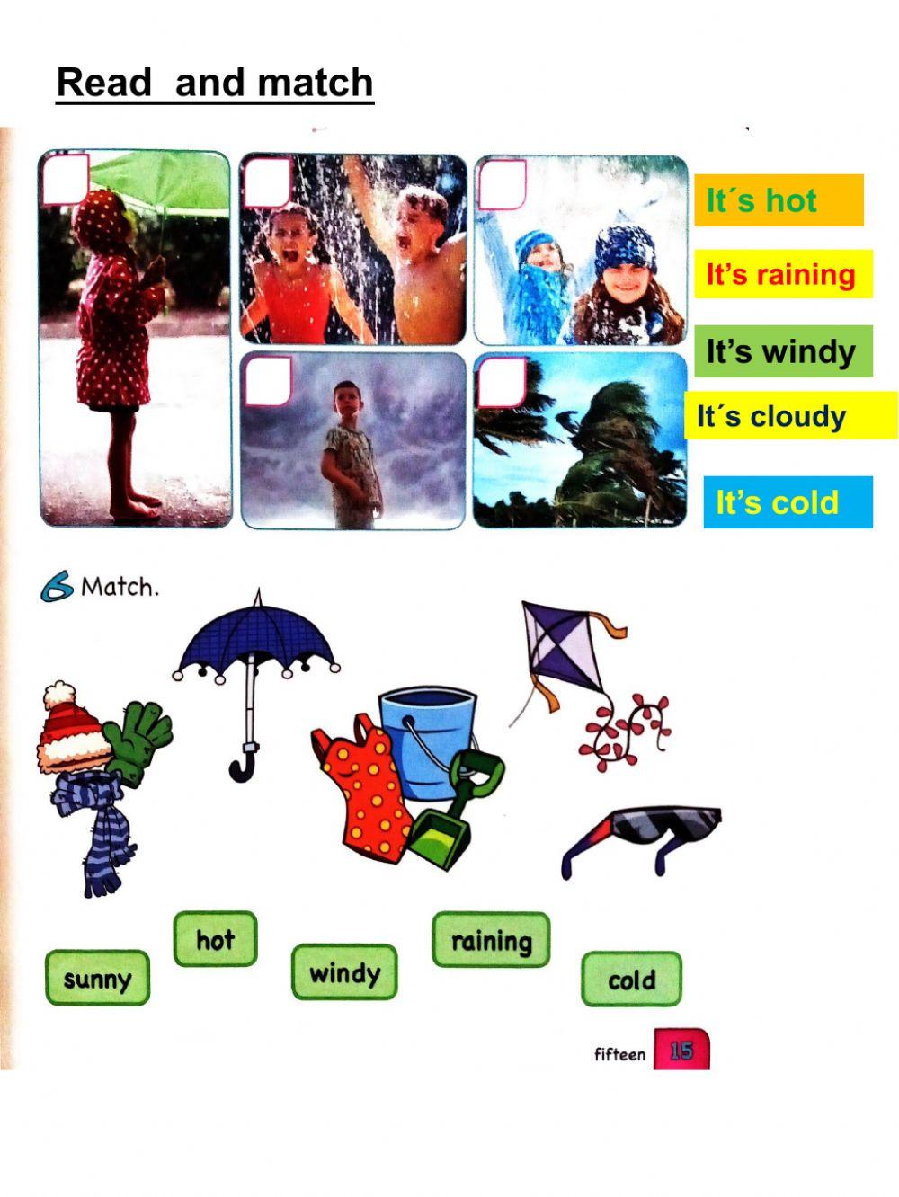 The weather and seasons