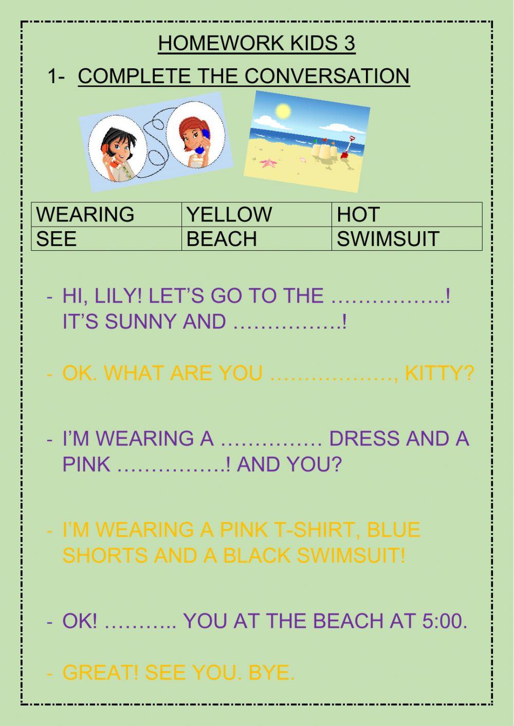 What are you wearing?