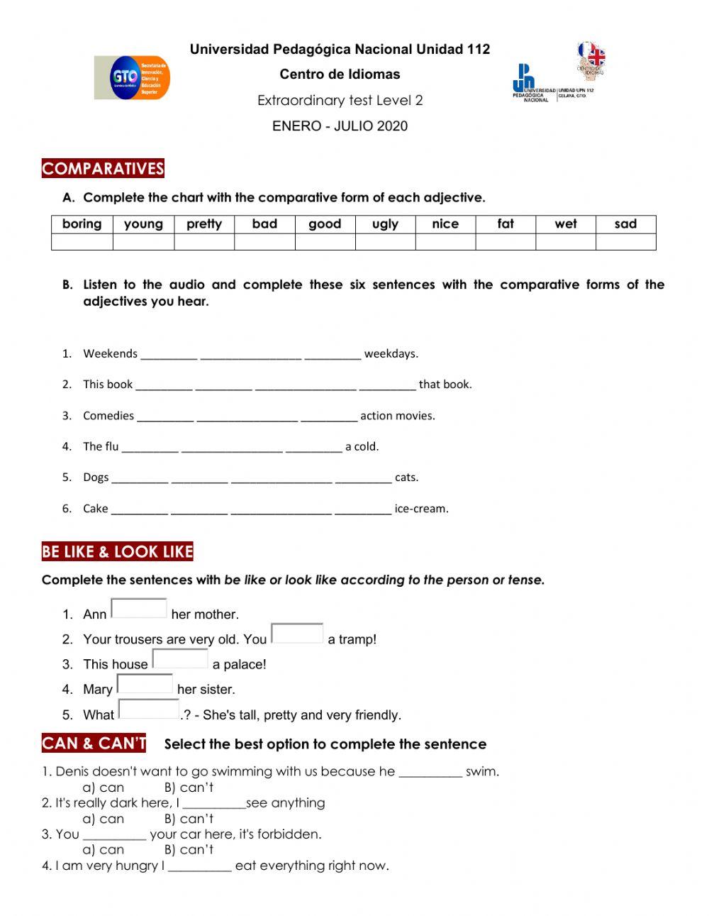 Extraordinario Level1