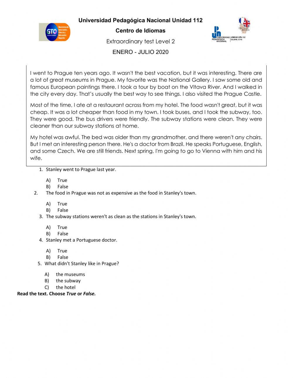 Extraordinario Level1