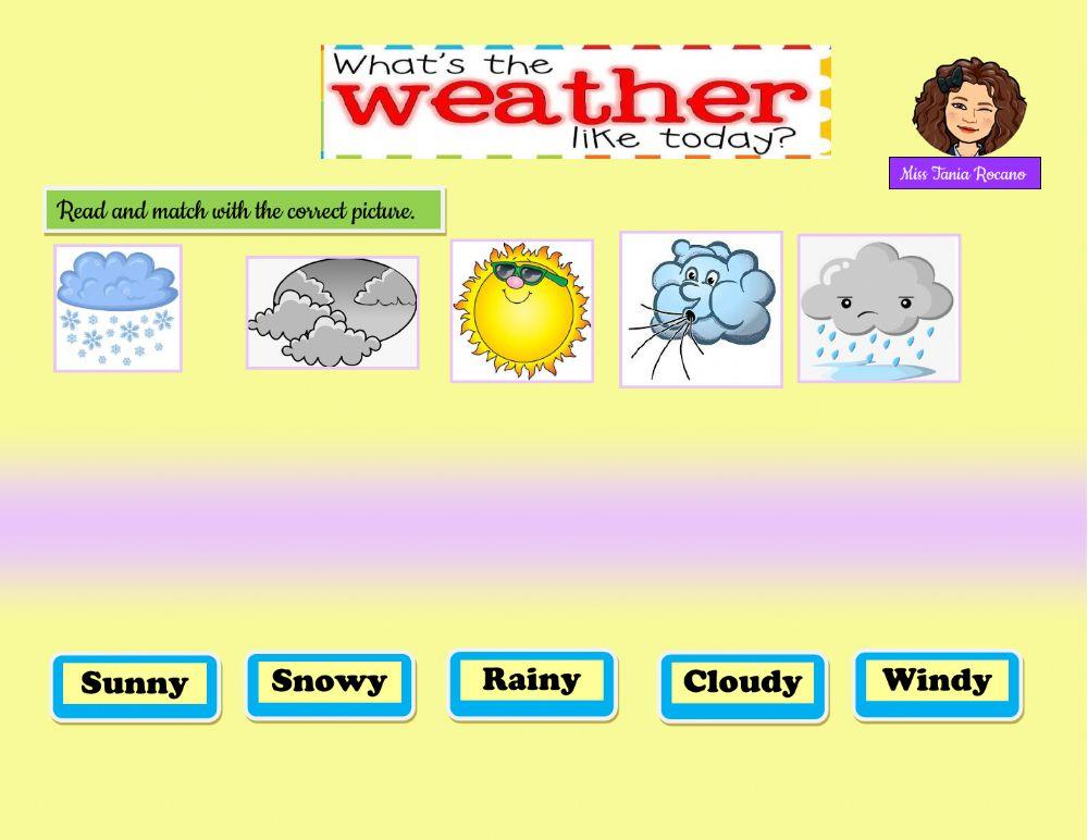 Matching the weather