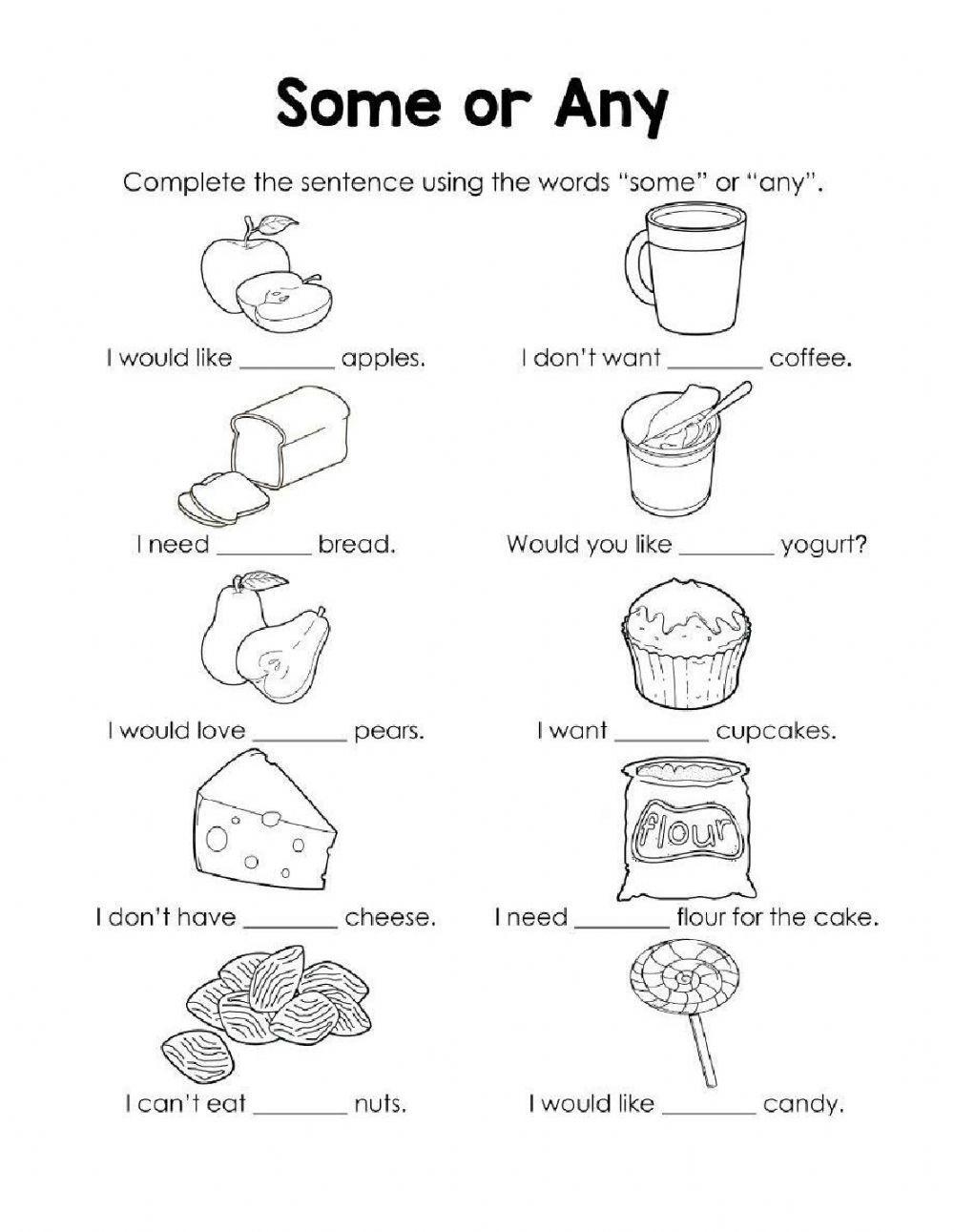 Some and Any Some and Any