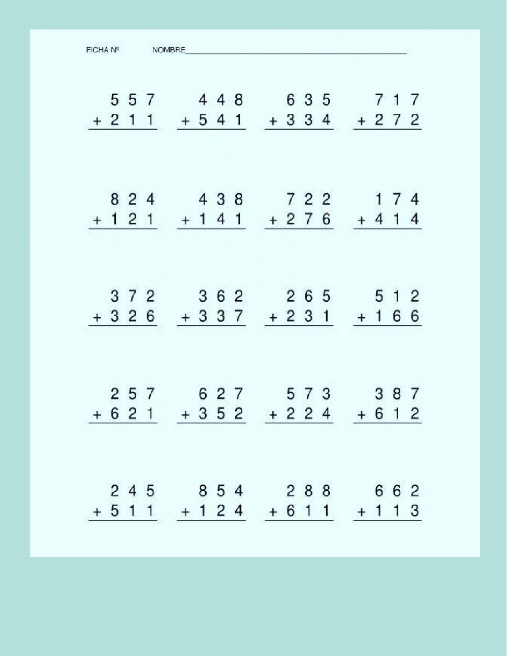 Suma de números naturales