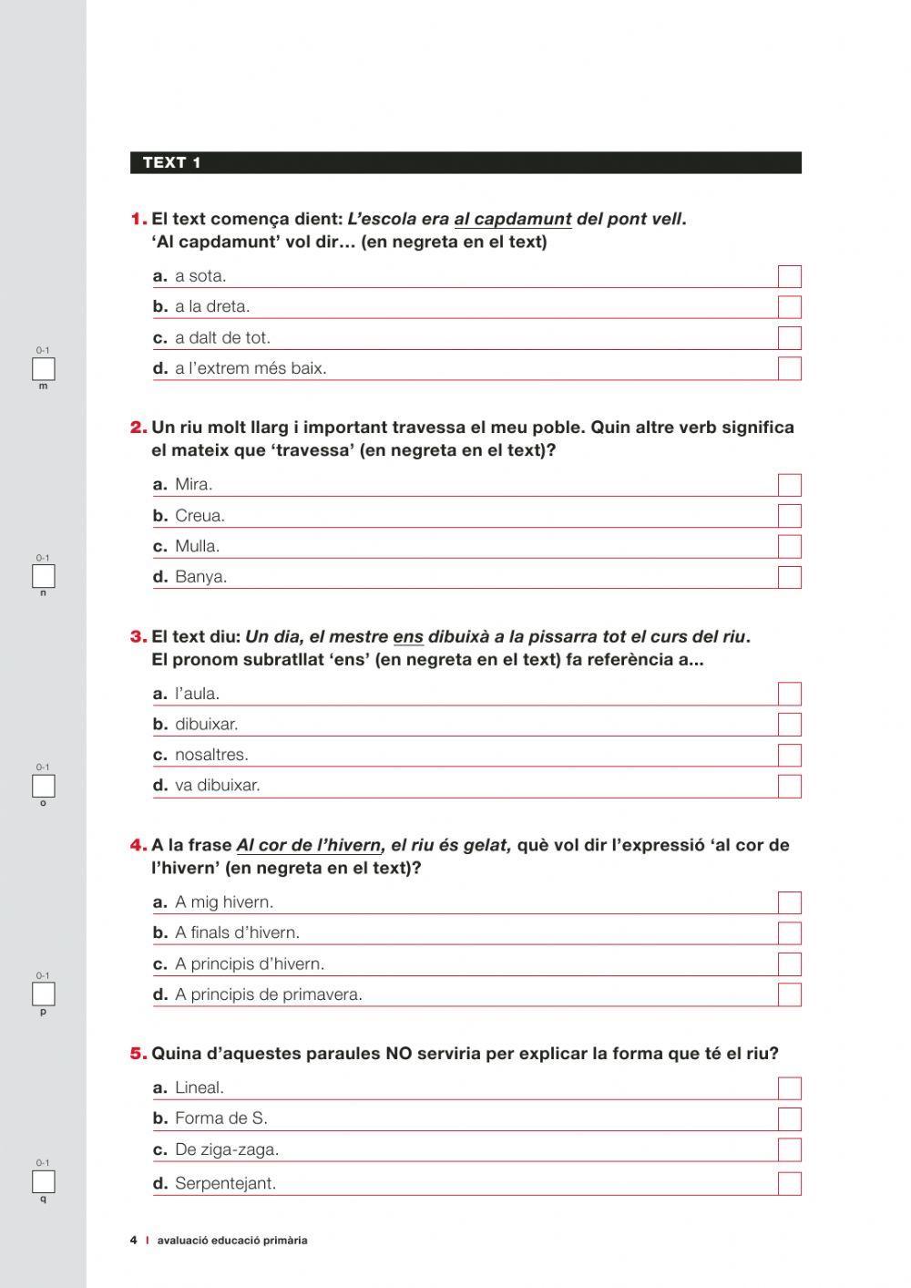 Comprensió lectora 9