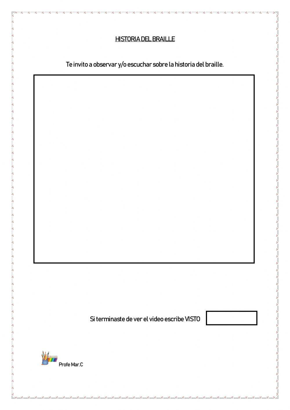 Historia del Braille