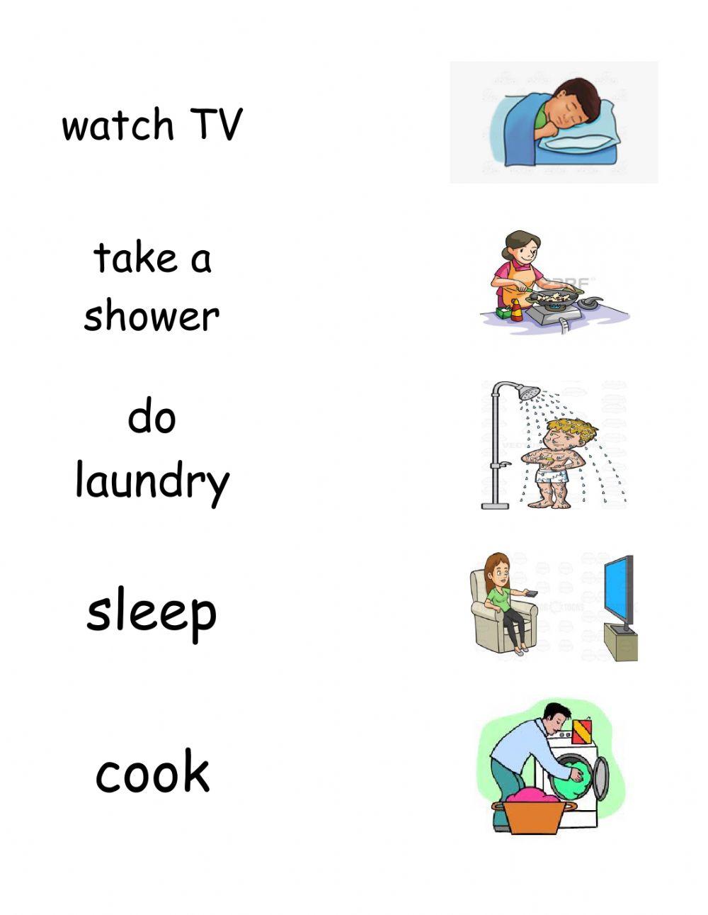 daily activities at home 