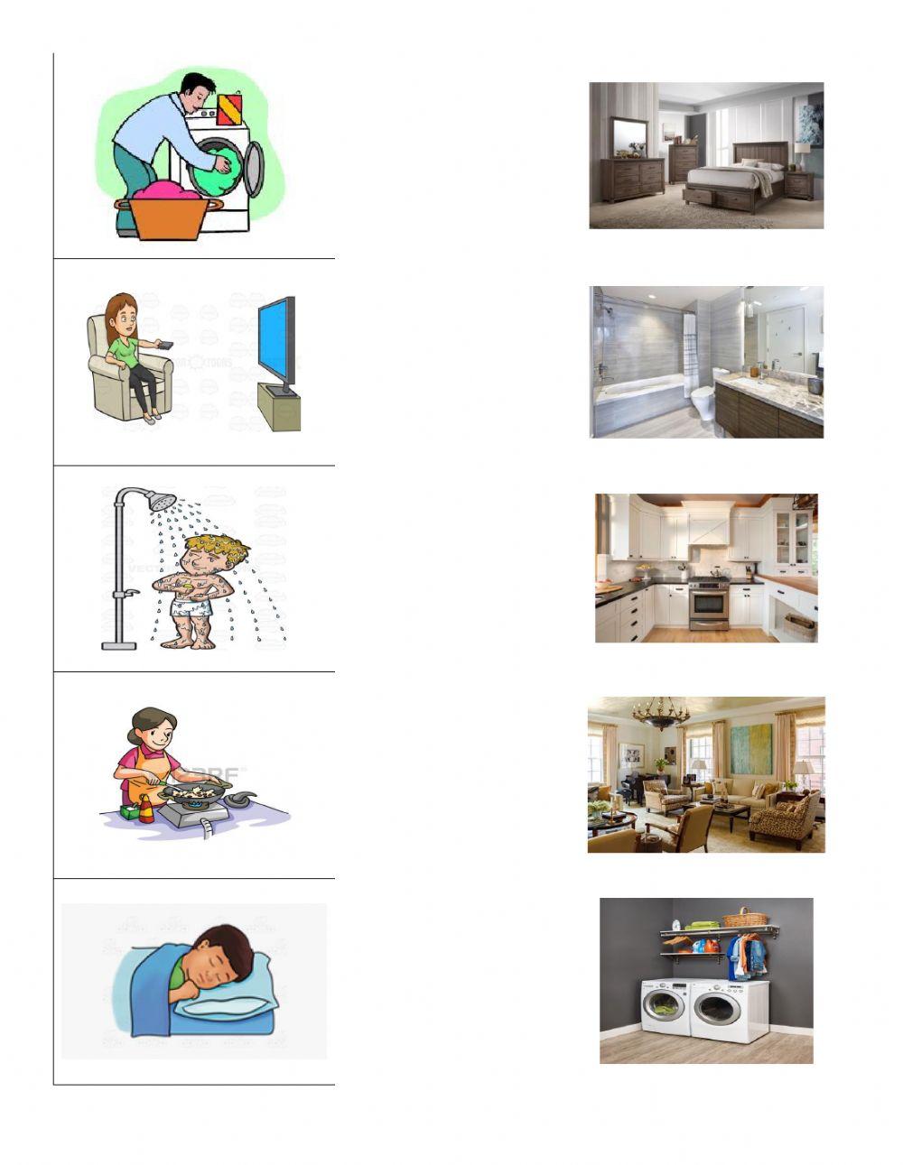 daily activities at home 