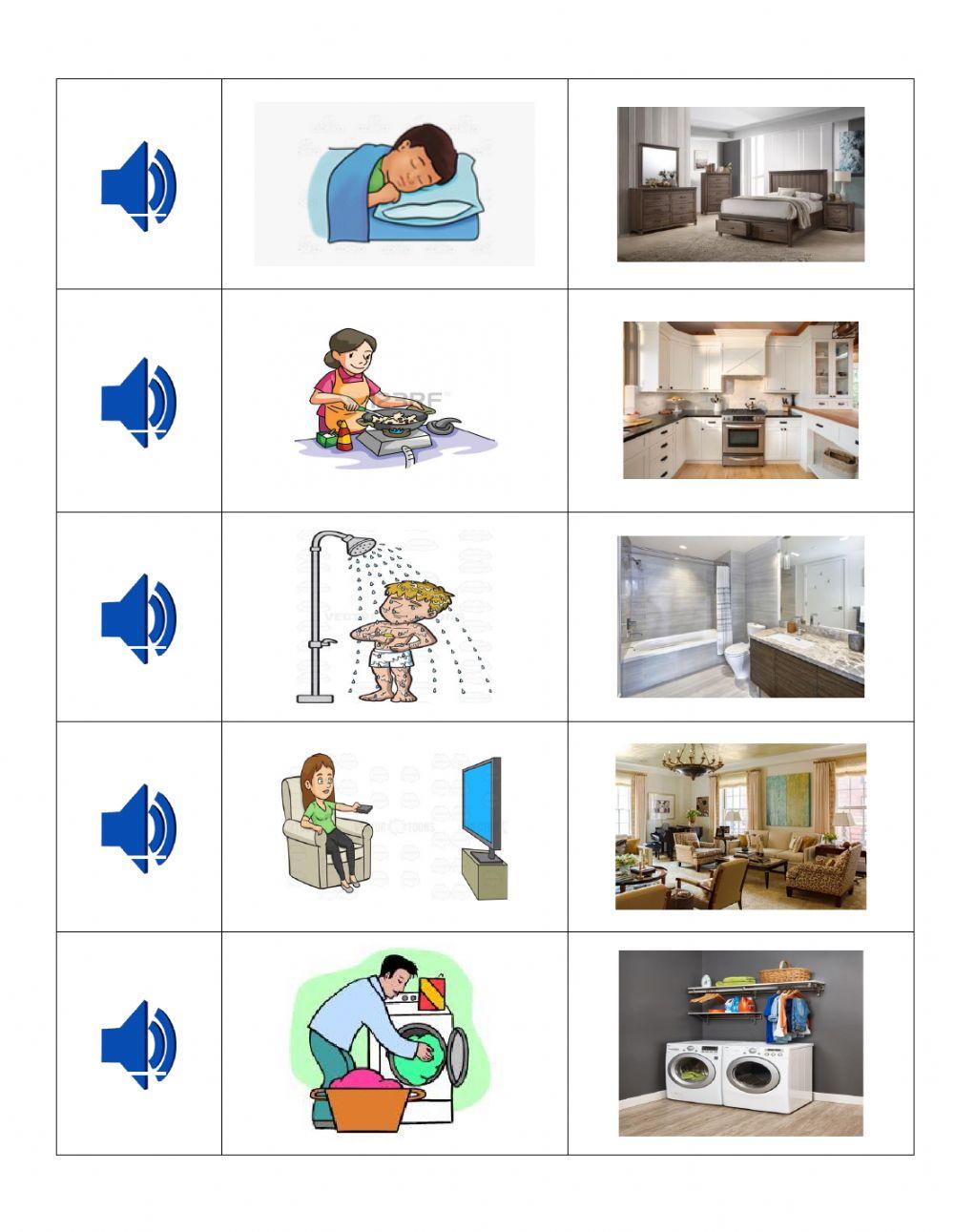 daily activities at home 