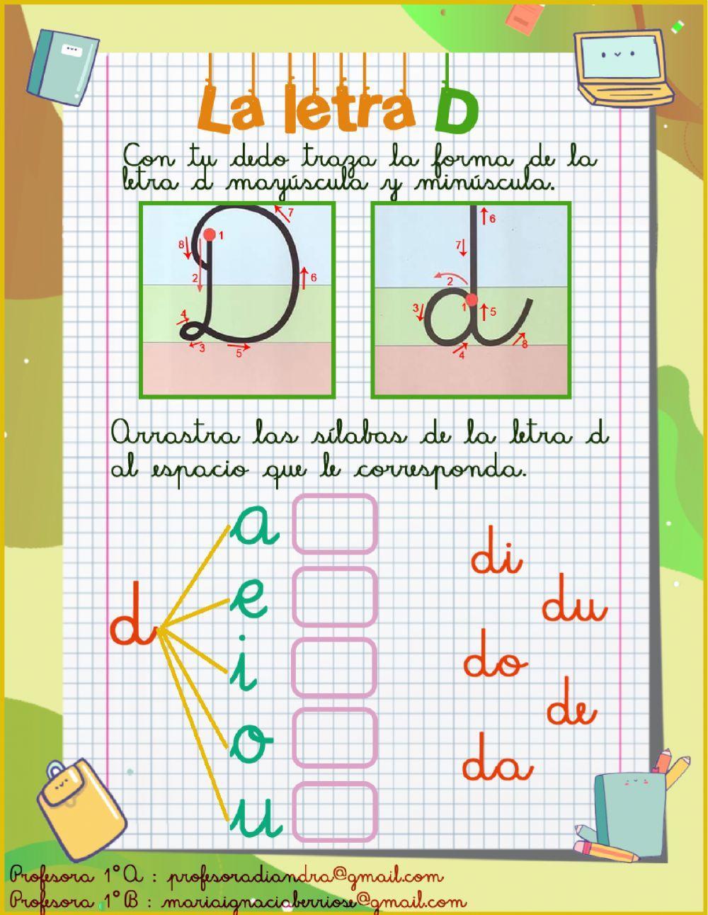 La Letra D La Letra D