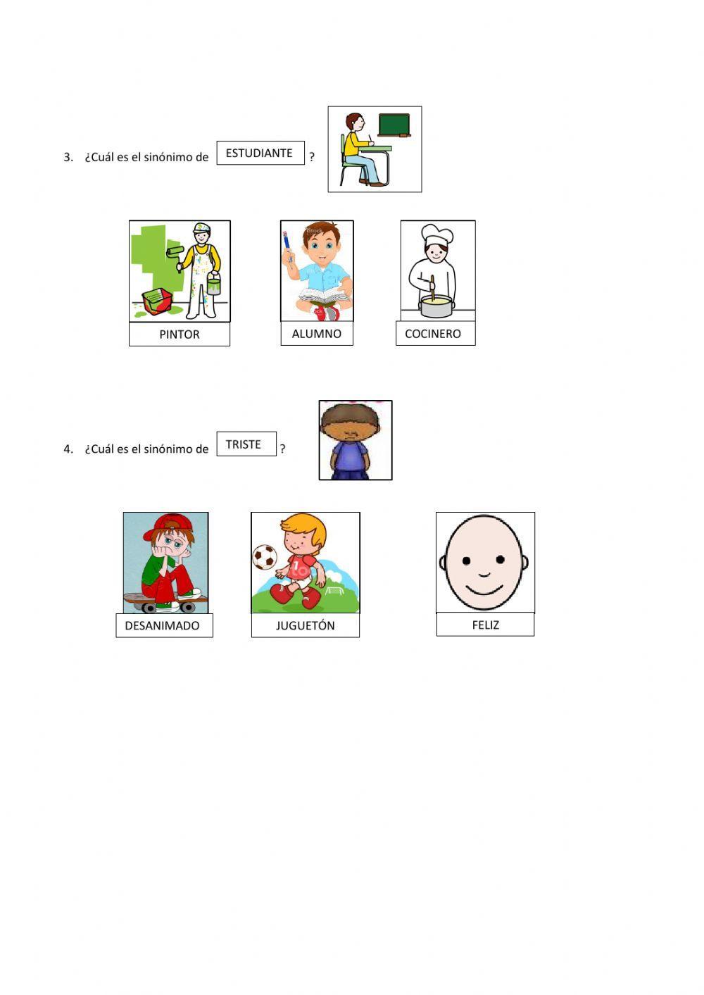 Sinónimo y antónimo