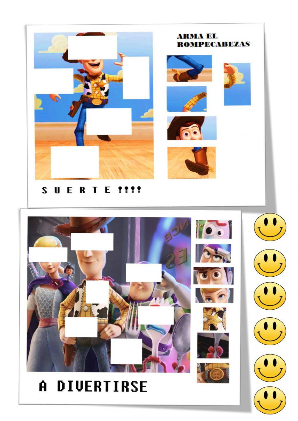 Rompecabezas de toystory