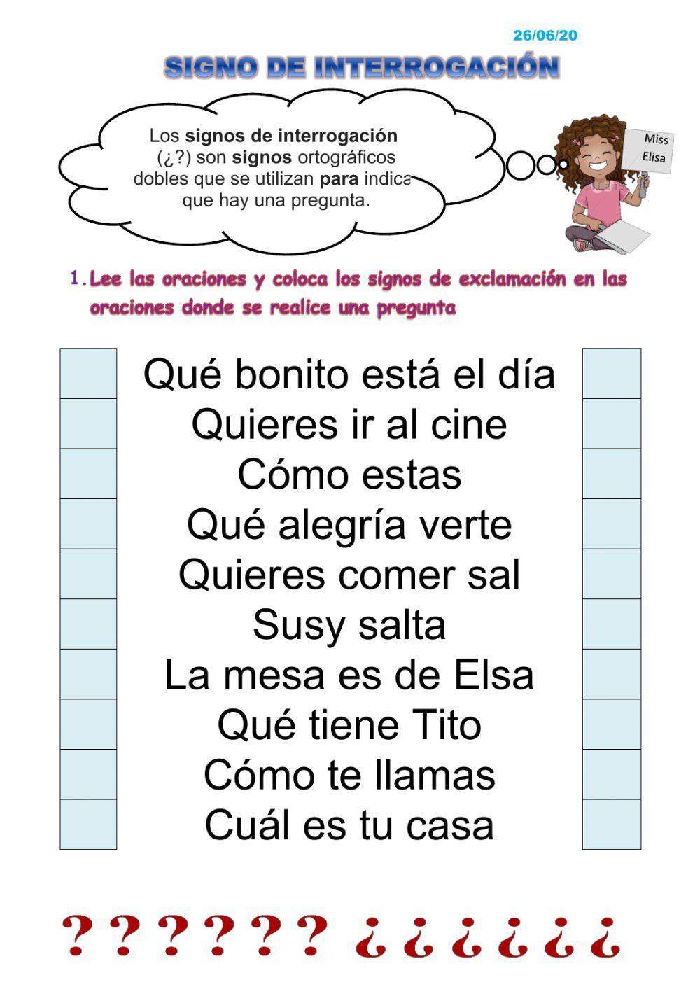 Signo de interrogación