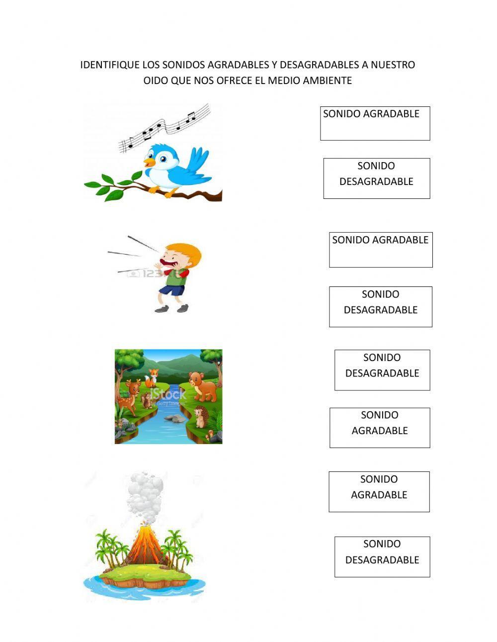 Sonidos del medio ambiente