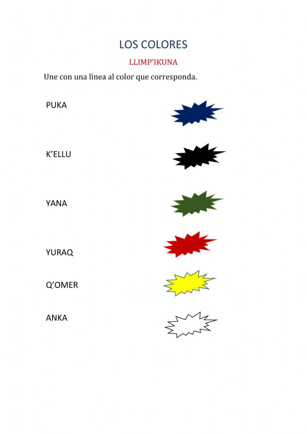 Los colores-LLIMP’IKUNA