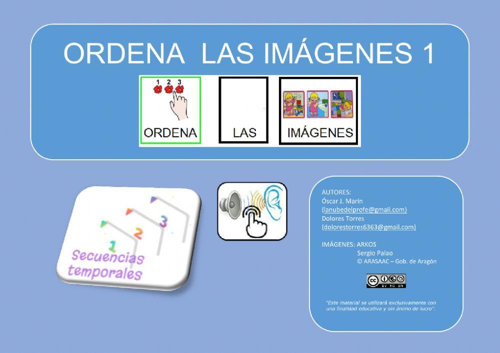 Ordena las imágenes 1